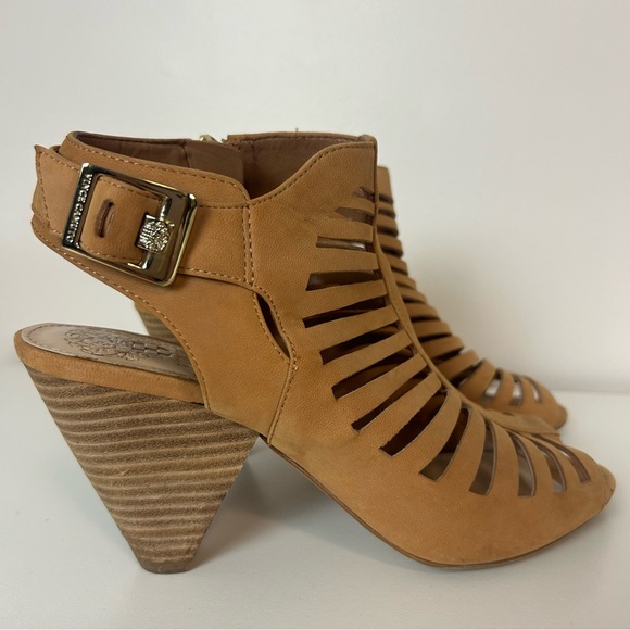 Vince Camuto Eliana Cutout Cone Heel Sandal - Picture 2 of 8